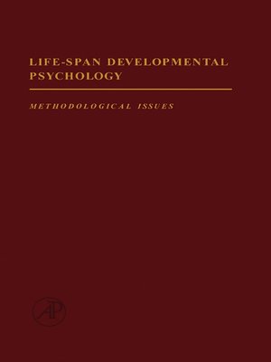 cover image of Life-Span Developmental Psychology - Methodological Issues